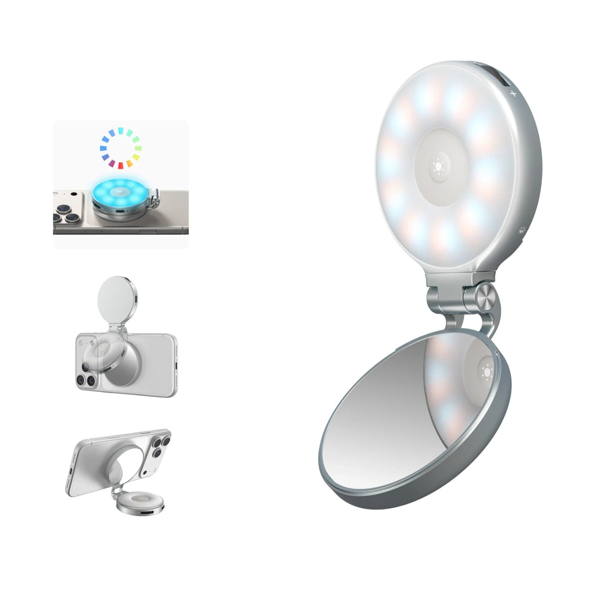 TELESIN Magnetic Clip-On Selfie Light