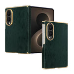 Luxury Velvet Texture Leather Protective Case for Samsung Galaxy Z Fold 8