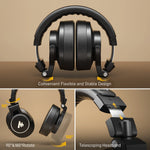 MAONO MH700 50mm Professional Studio Monitoring Headphones