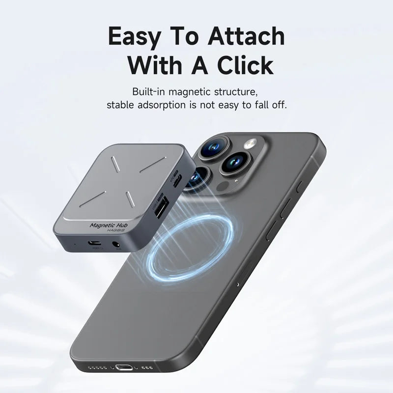 Hagibis High-Speed Magnetic Card Reader