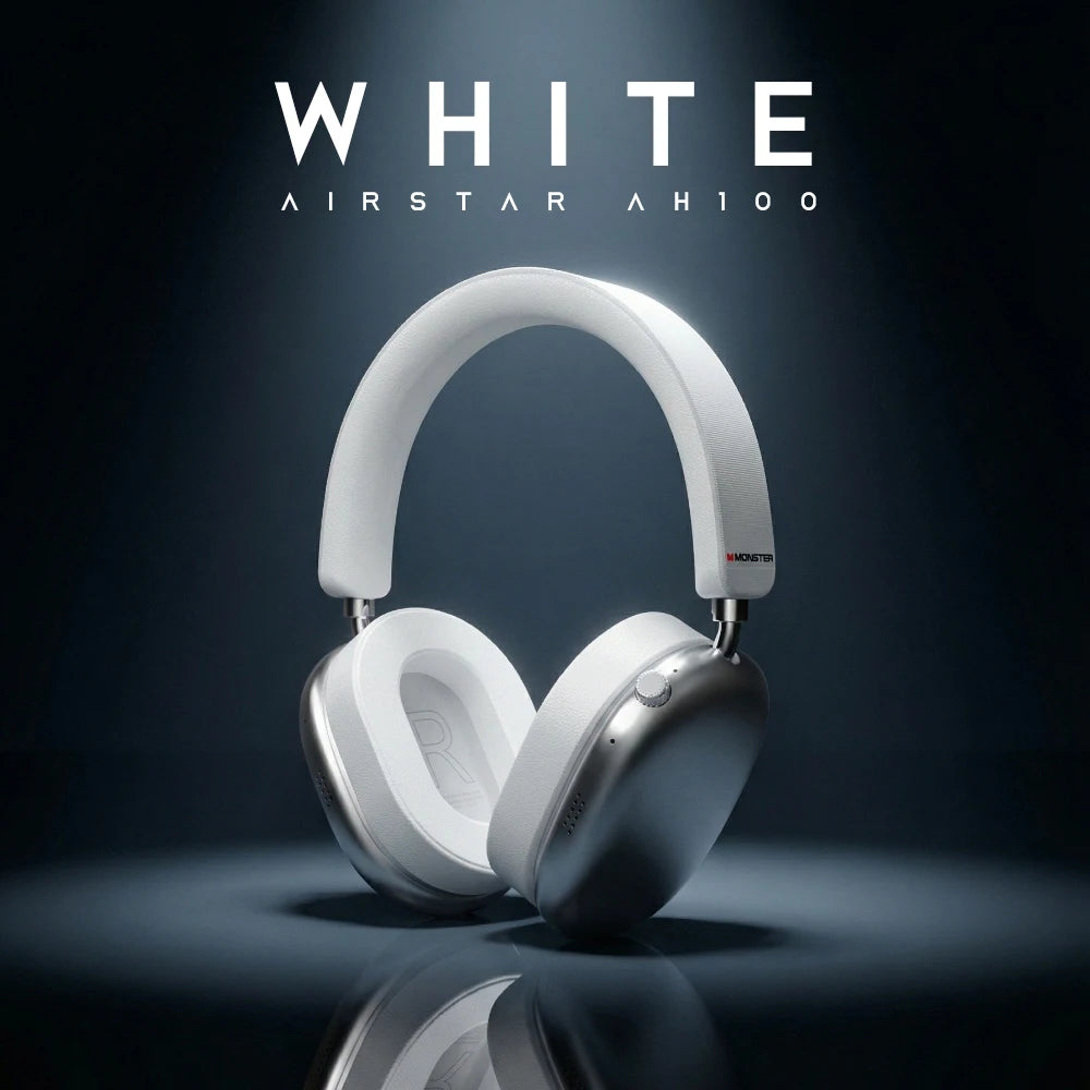 Monster AH100 Hybrid Active Noise Cancelling Headphones