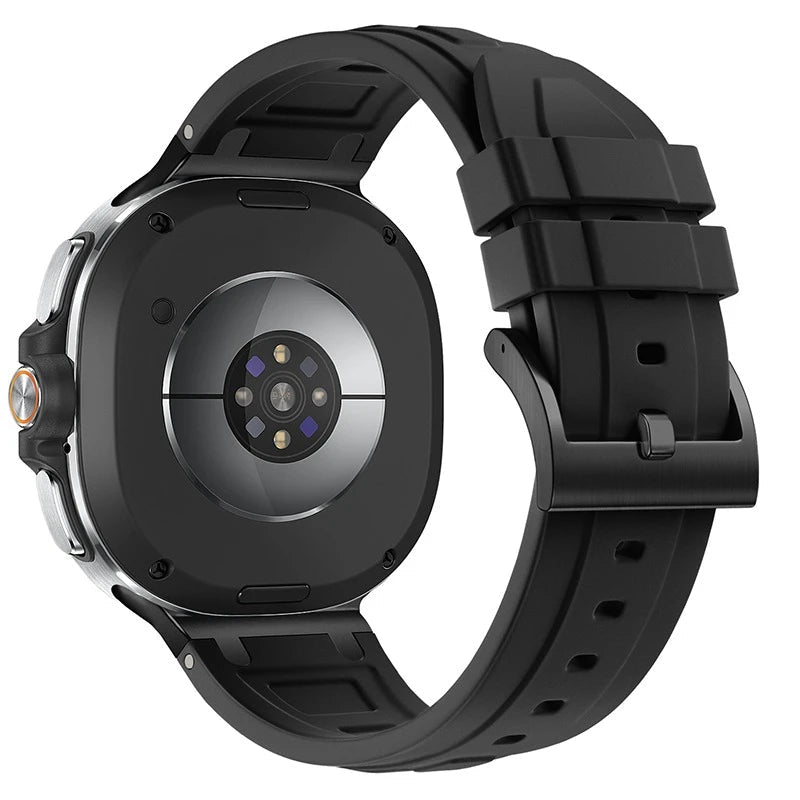 Silicone Watch Band Set with Two Interchangeable Straps for Samsung Galaxy Watch 9