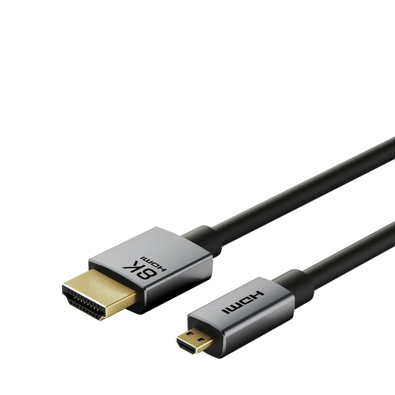 CABLETIME Micro HDMI to HDMI 2.1 Cable
