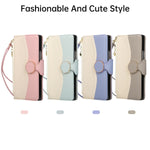 Two-Tone Leather Crossbody Wallet Case for Samsung Galaxy Z Fold 7