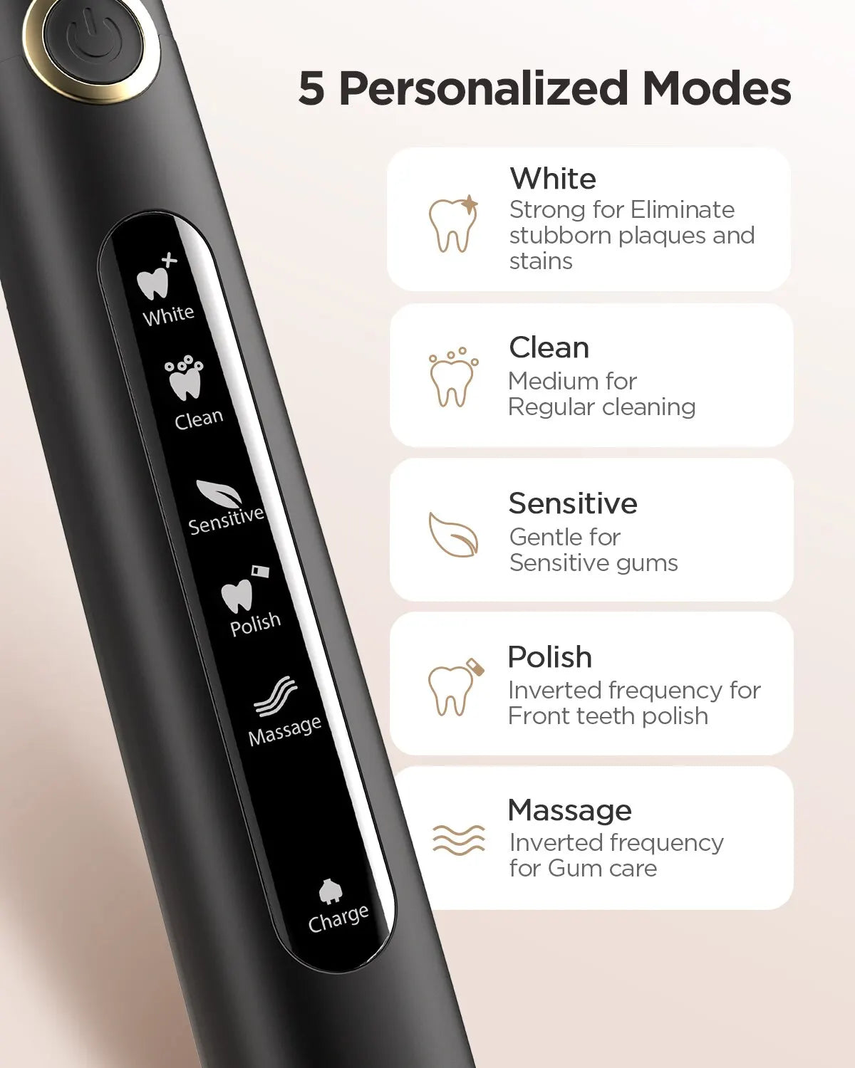 Fairywill 507 Sonic Electric Toothbrush