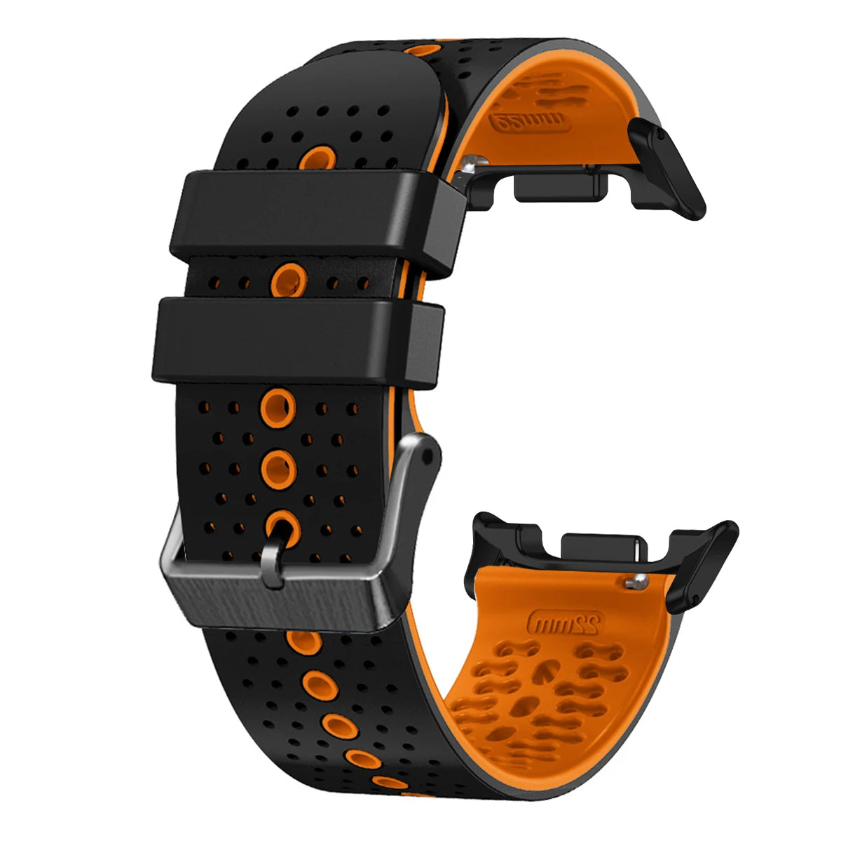 Breathable Two-Tone Silicone Sport Strap for Samsung Galaxy Watch 8 & Galaxy Watch 8 Classic