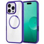 Durable Clear Acrylic MagSafe Case for iPhone 16 Series