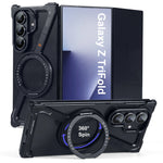 Samsung Galaxy Z TriFold Slim Metal Case with 120° Flip Kickstand