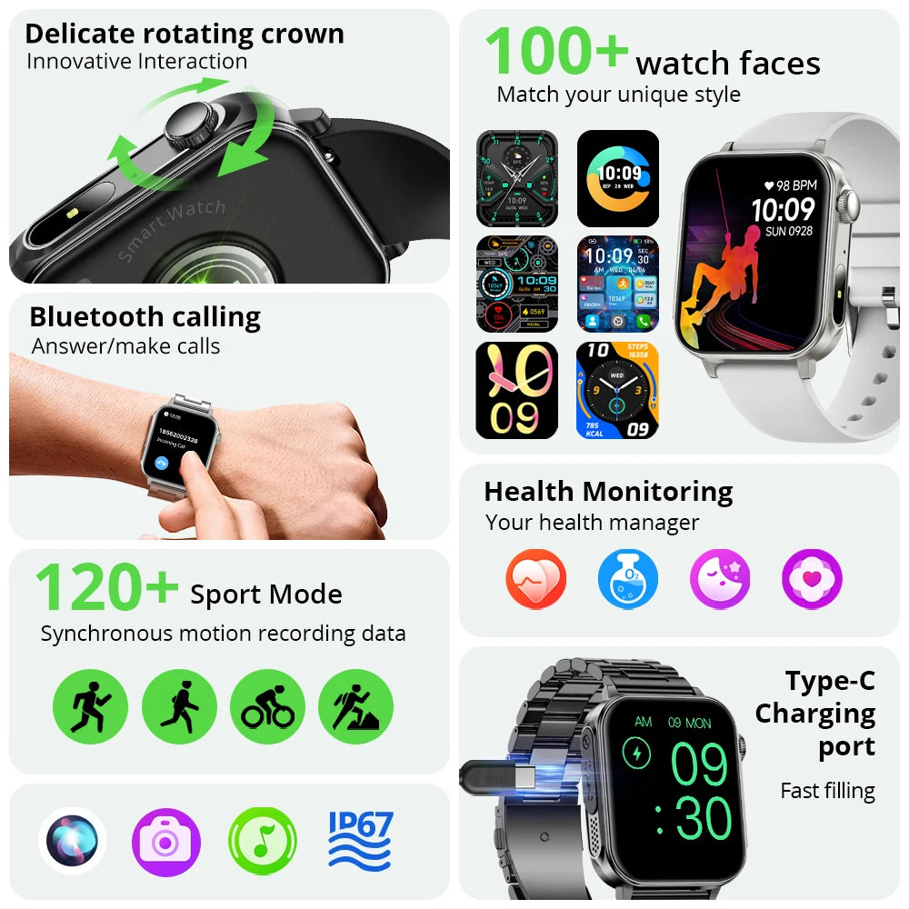 COLMI P80 Waterproof Smart Watch