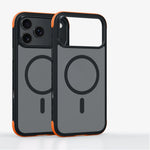 Matte Polycarbonate MagSafe Case with Shockproof TPU Bumper for iPhone 18 Series