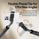 Ulanzi MT86 Automatic Extension Phone Tripod with Integrated Clip