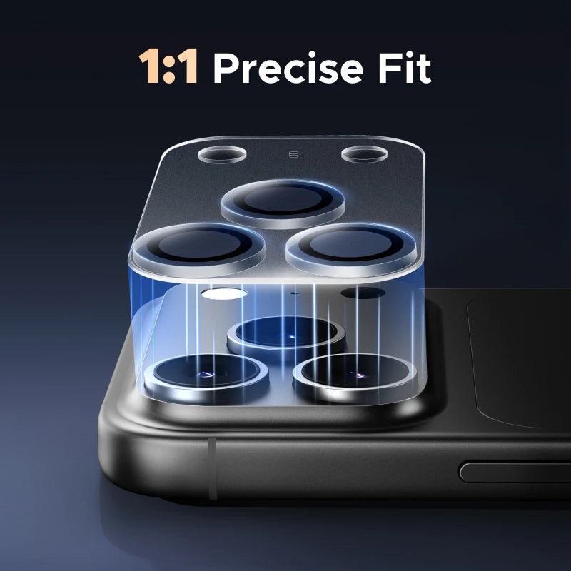 Full Lens Tempered Glass Camera Protector for iPhone 17 Series