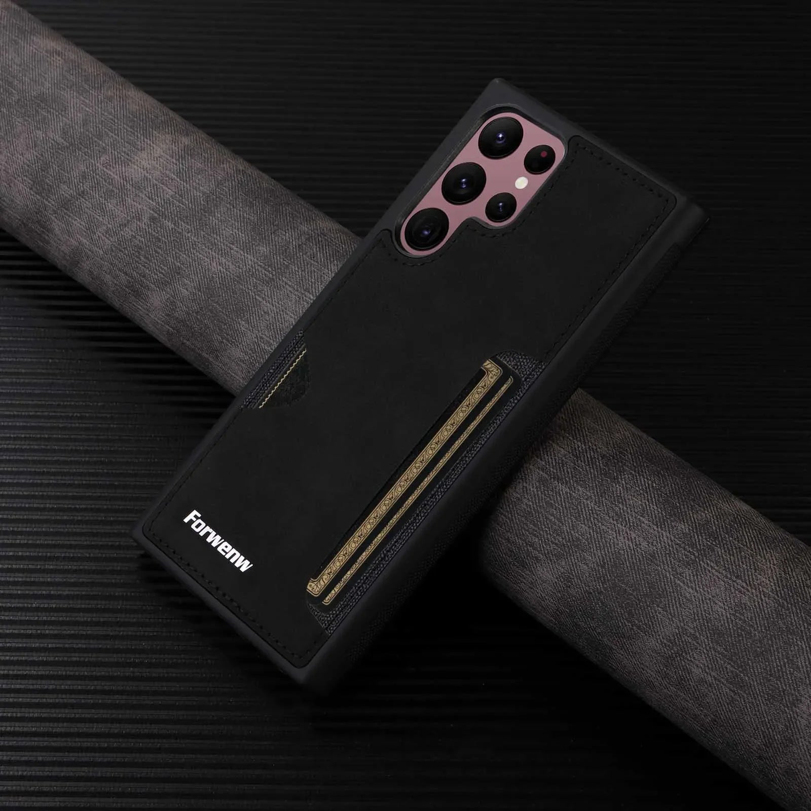 Samsung Galaxy S24 Series Retro Leather Wallet Case