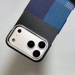 Colorful Carbon Fiber MagSafe Case with Metal Lens Frame for iPhone 17 Series
