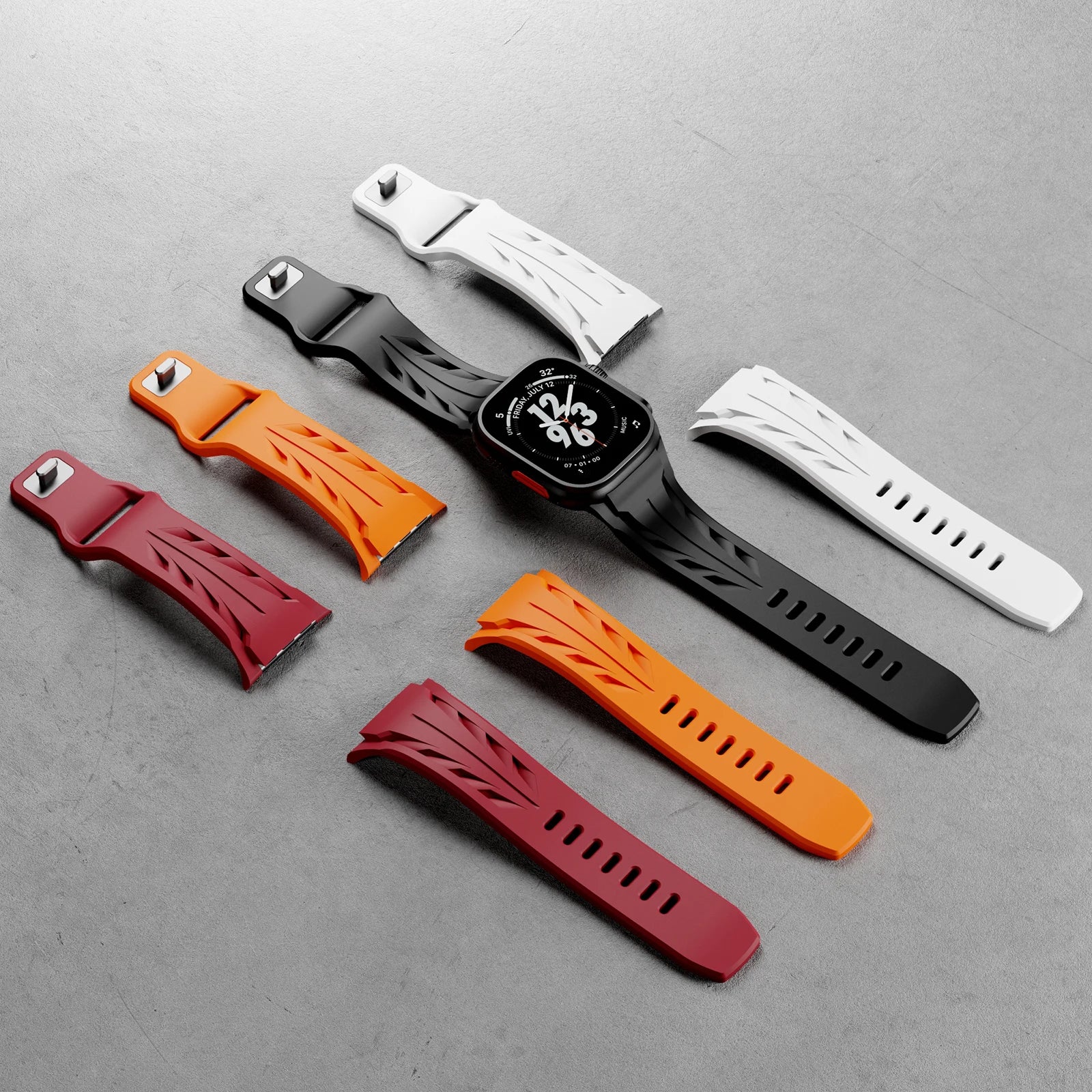 Apple Watch Silicone Rubber Sports Band