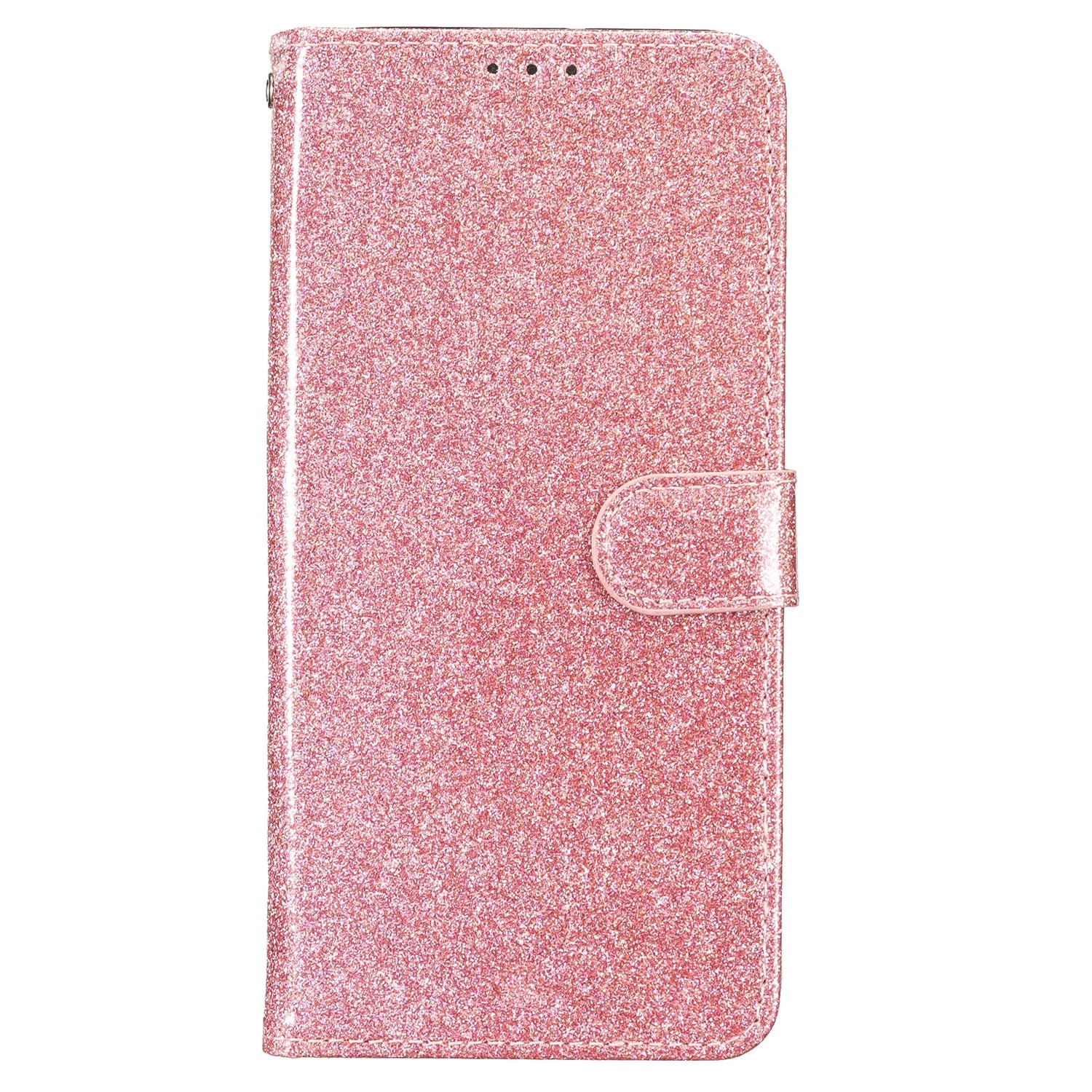 Glitter Magnetic Cards Slot Leather Wallet Case For iPhone 17 Series