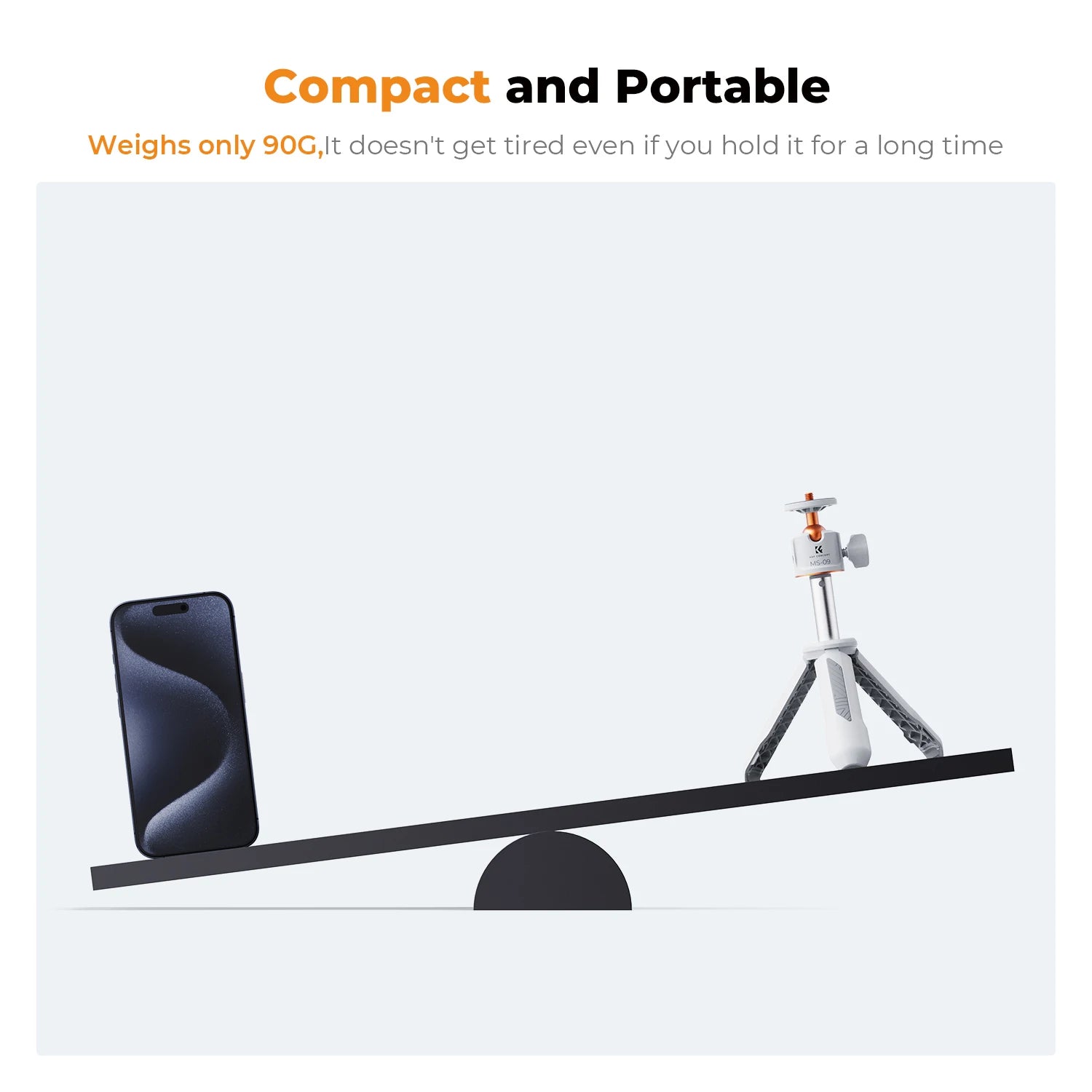 K&F Concept Compact Camera Tripod and Selfie Stick