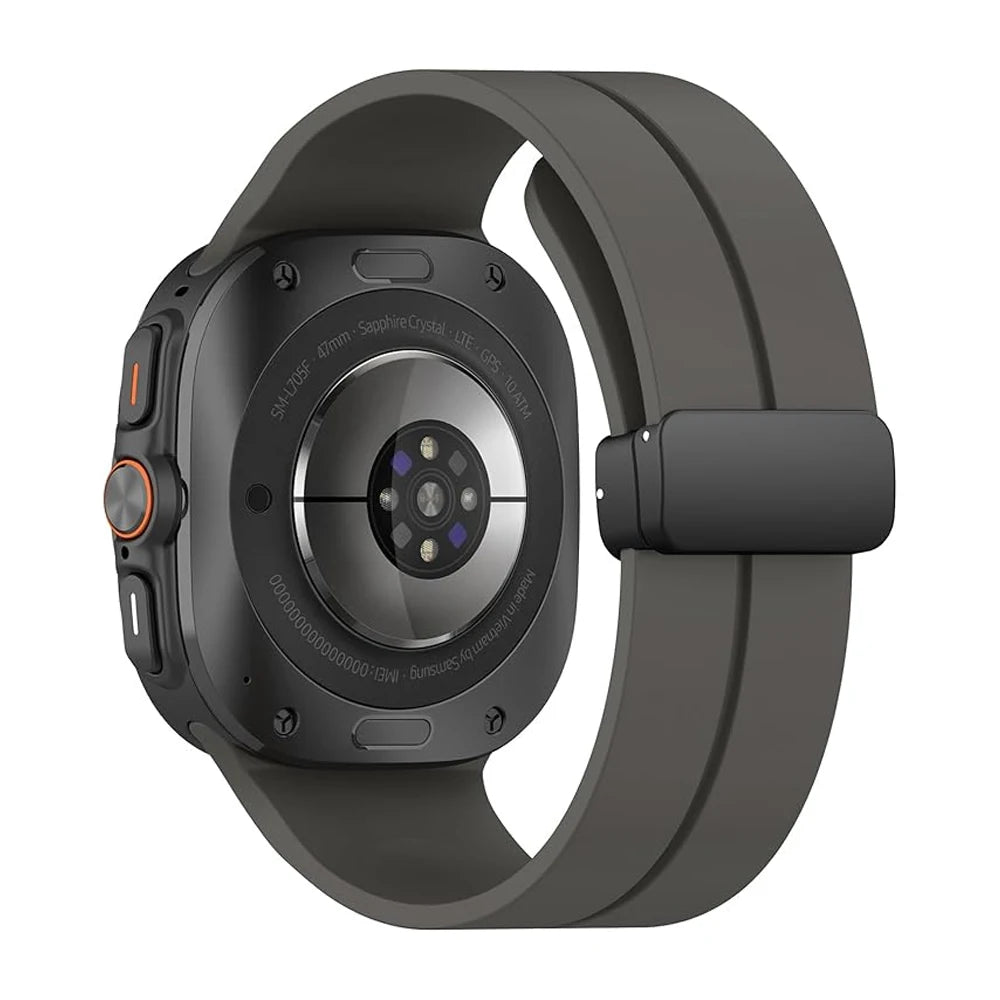 Silicone Magnetic Strap for Samsung Galaxy Watch Ultra and Samsung Galaxy Watch Ultra (2025)