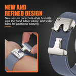 Parachute-Style Nylon Watch Band with Adjustment Teeth for Google Pixel Watch 4