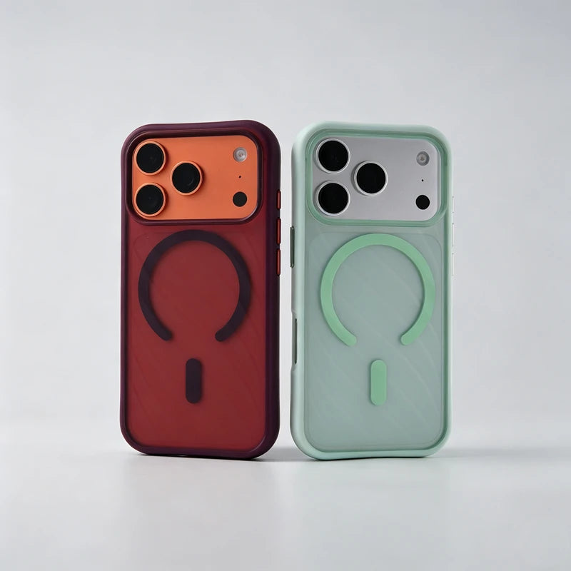 Shockproof Bumper MagSafe Case with Raised Camera Protection for iPhone 18 Series
