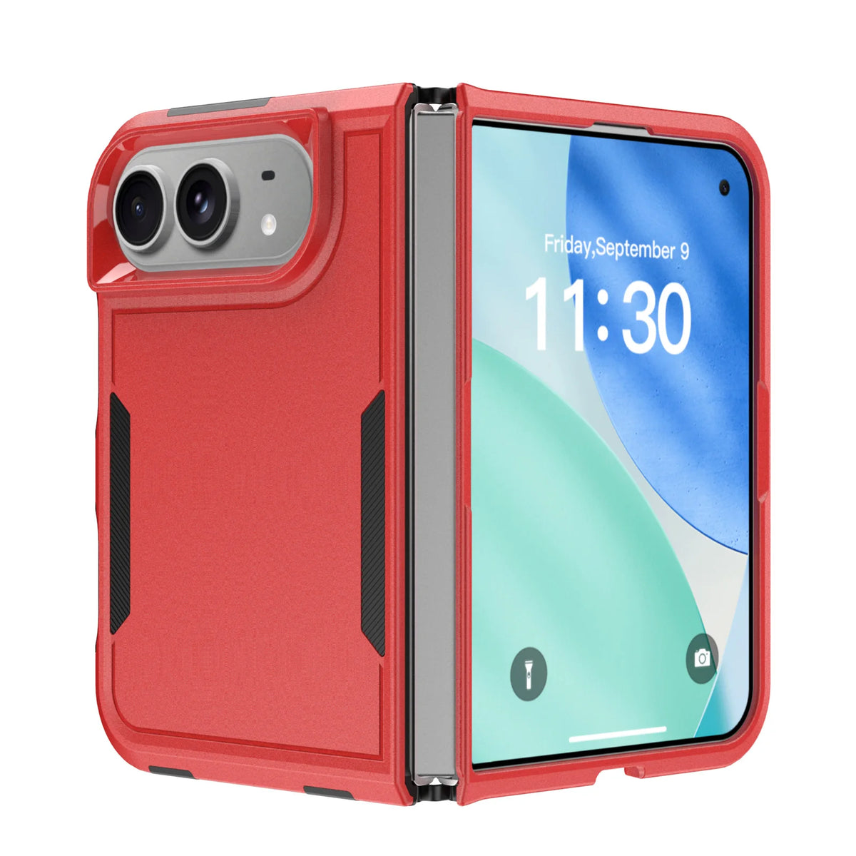 Dual Layer Shockproof Bumper Case with Four-Corner Guards for iPhone Duo