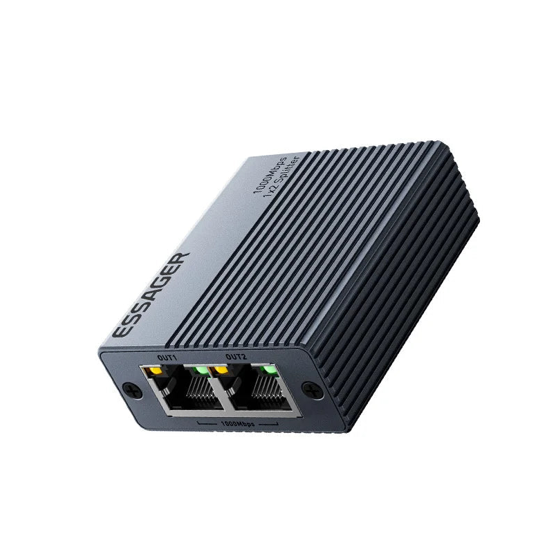Essager 1-to-2 Gigabit Ethernet Splitter