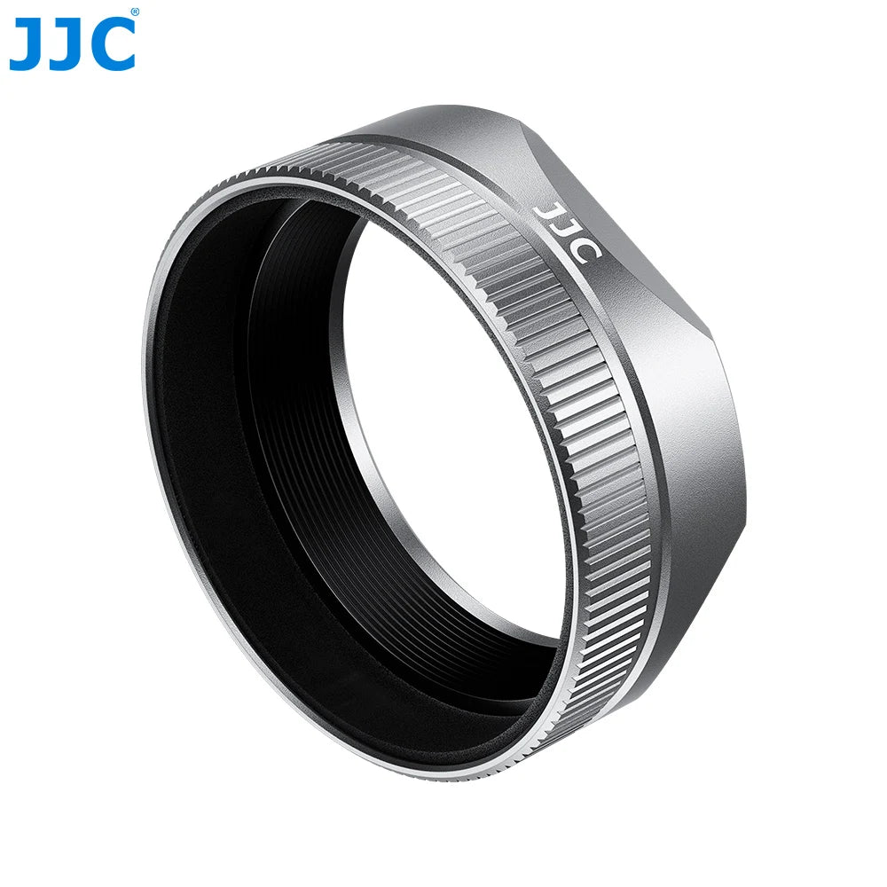 JJC Square Metal Lens Hood with Cap