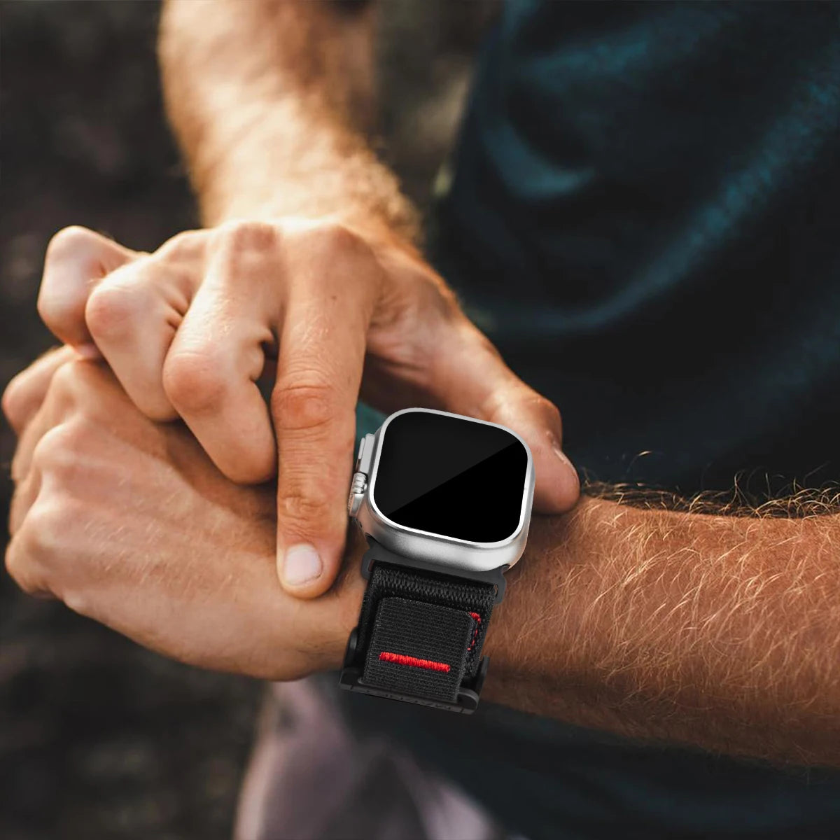 Lightweight Magnetic Buckle Nylon Band for Apple Watch