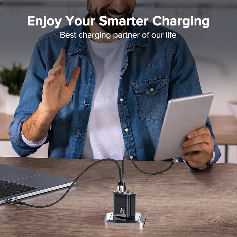QOOVI 65W Fast Charging GaN Charger