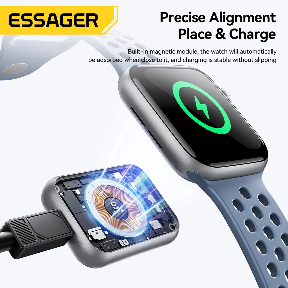 Essager 5W Magnetic Wireless Charger for Apple Watch