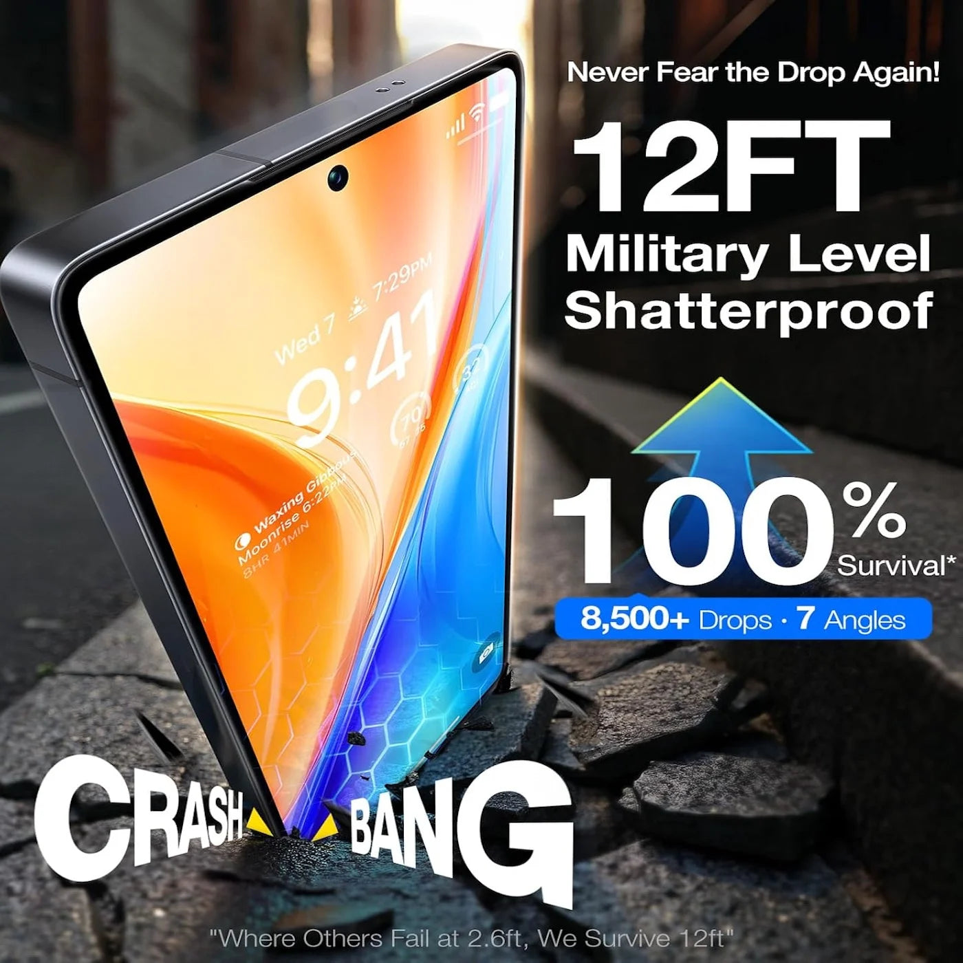3-Pack Tempered Glass Screen Protector for Samsung Galaxy S25 Series