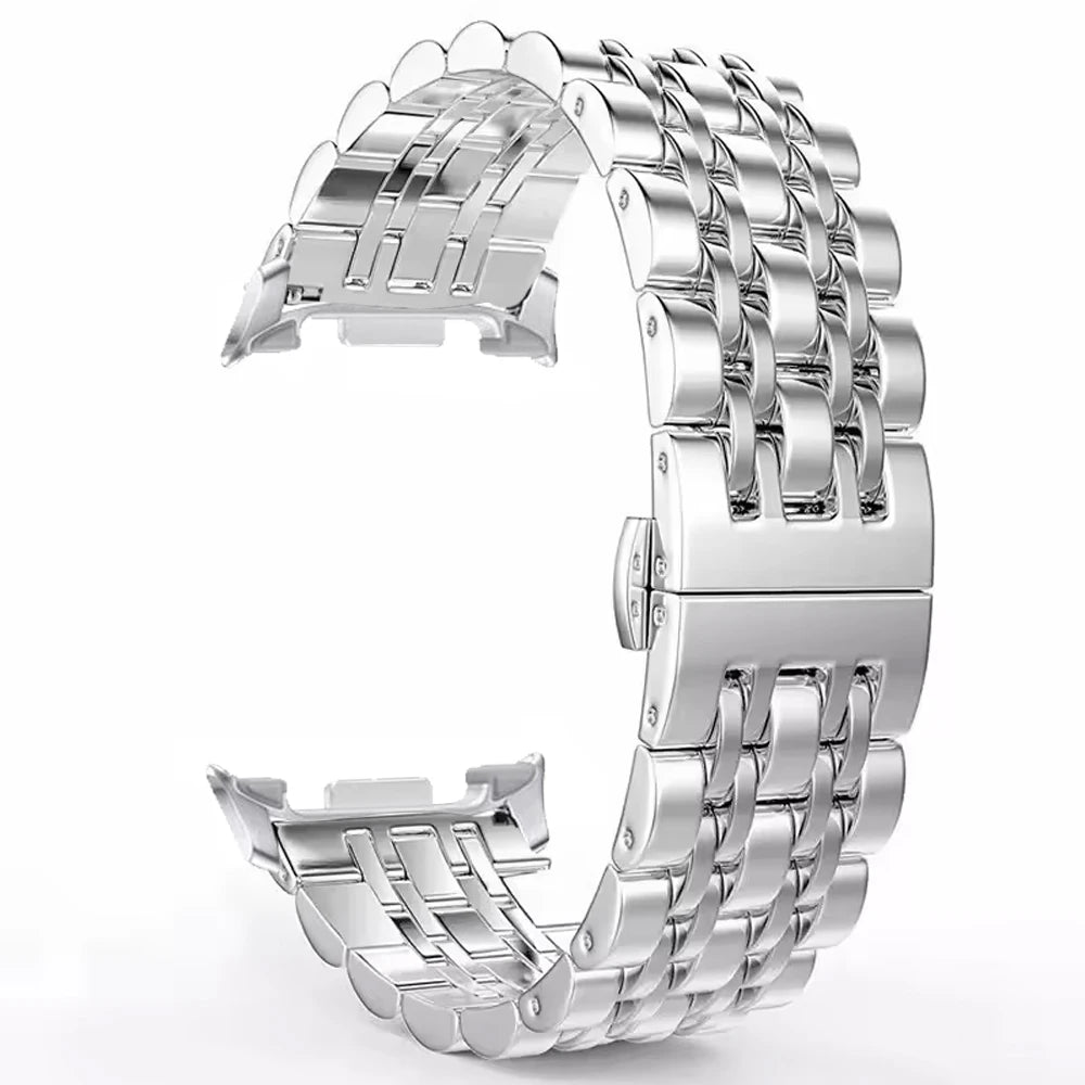 Stainless Steel Quick-Release Watch Band with Removable Links for Samsung Galaxy Watch Ultra 2