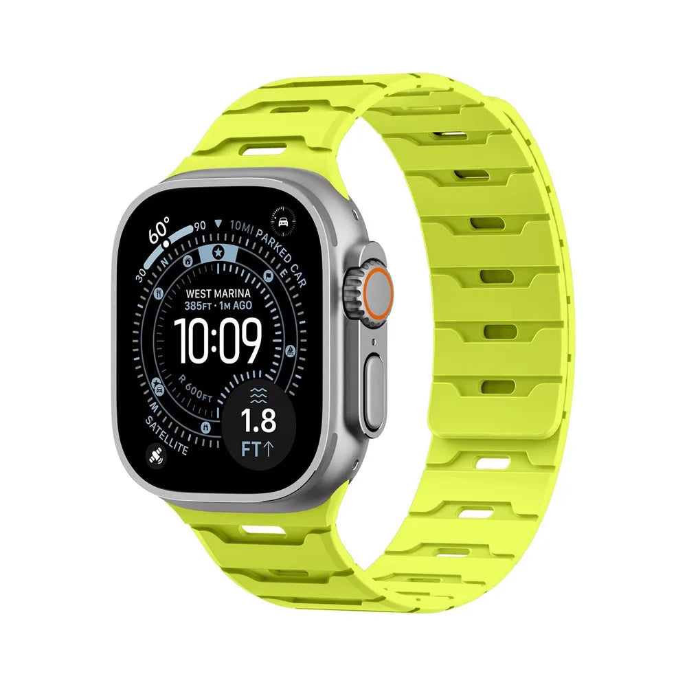 Soft Silicone Magnetic Strap for Apple Watch