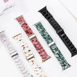 Glossy Resin Link Strap for Apple Watch