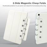 Powerful Magnetic Attachment Slim Trifold Stand Case for iPad Pro (2024)