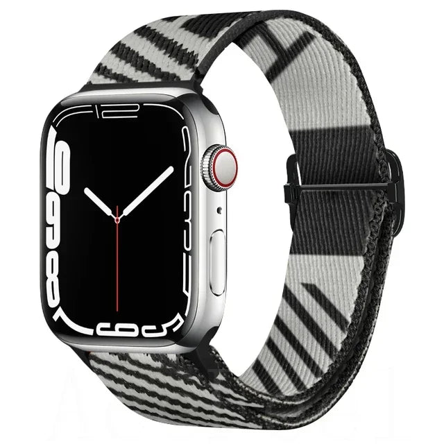 Adjustable Nylon Loop Strap for Apple Watch