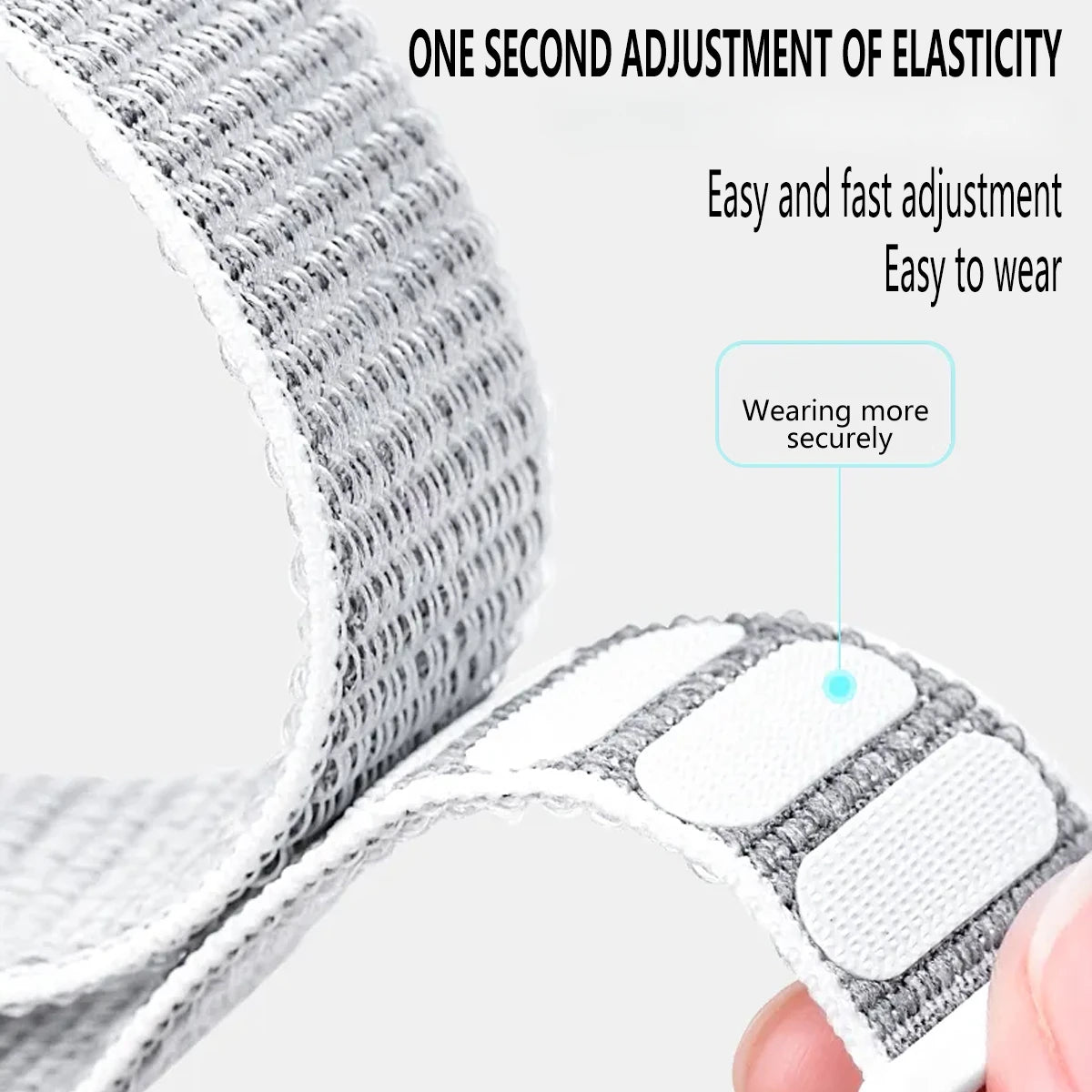 Adjustable Nylon Loop Bracelet for Samsung Galaxy Fit3