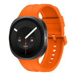 Waterproof Silicone Smartwatch Strap with Perforated Ventilation for Samsung Galaxy Watch 9
