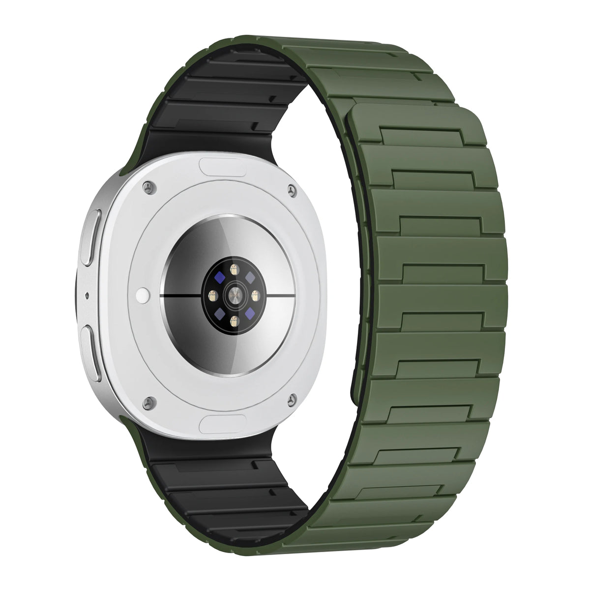 Silicone Magnetic Closure Watch Band for Samsung Galaxy Watch 9