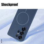 Shockproof Liquid Silicone Magnetic Case for Samsung Galaxy S25 Series