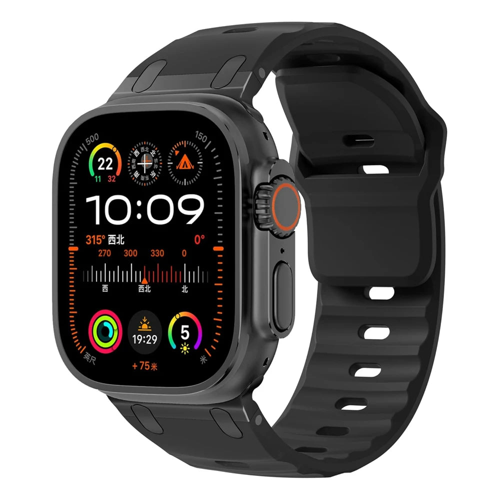 Premium Sport Silicone Strap for Apple Watch