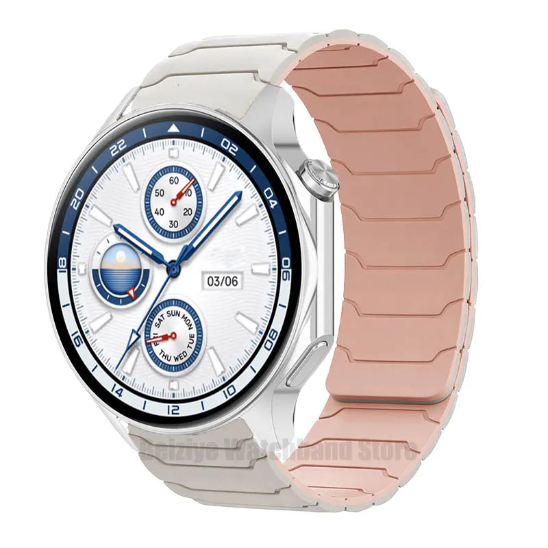 Soft Silica Gel Magnetic Strap for OPPO Watch X2
