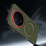 Nylon Woven Leather Magnetic Case for Honor Magic 8 / 8 Pro