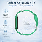 TPU Case with Raised Display Edge for Google Fitbit Air