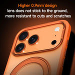 Shockproof Slim-Fit MagSafe Case with 360° Rotating Kickstand for iPhone 18 Series