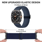 Elastic Nylon Scrunchie Strap for Samsung Galaxy Watch Ultra and Samsung Galaxy Watch Ultra (2025)