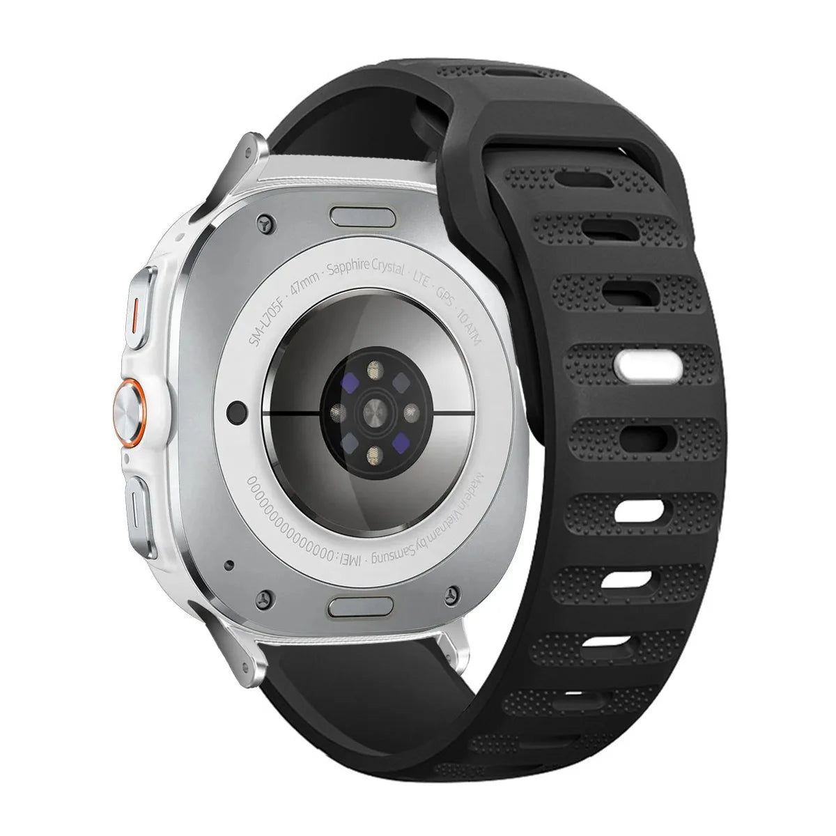 Silicone Sport Wristband for Samsung Galaxy Watch Ultra and Samsung Galaxy Watch Ultra (2025)