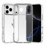Transparent Camera Lens Protection Case with Raised Bezel Ring for iPhone 18 Series