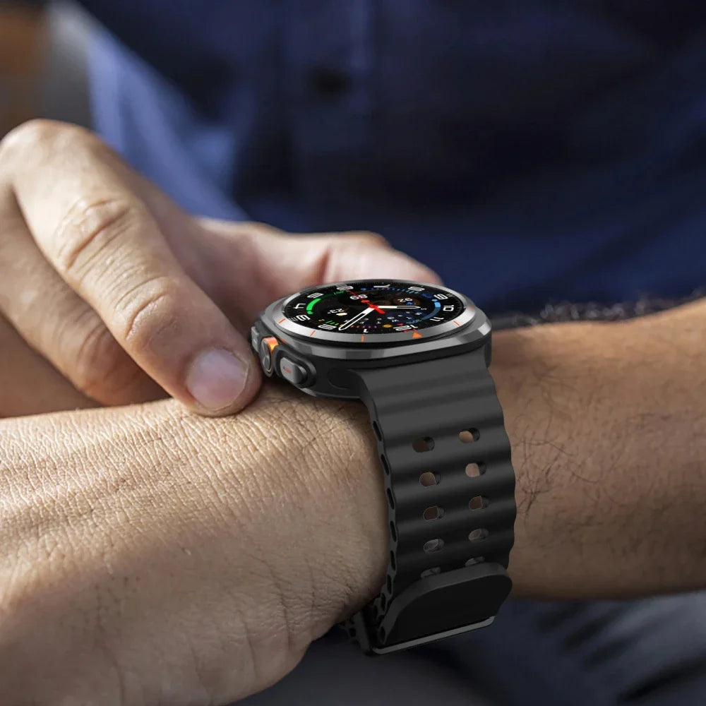 Breathable Ocean Silicone Band for Samsung Galaxy Watch Ultra