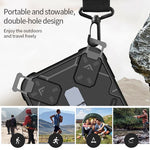 iPhone 17 Series Shockproof PC Case with 360° Stand